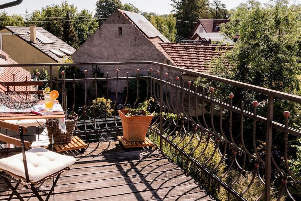 Charmante, Grosszuegige Ferienwohnung Villa Fleurie Bretten Exteriér fotografie