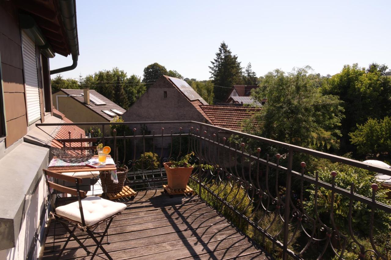Charmante, Grosszuegige Ferienwohnung Villa Fleurie Bretten Exteriér fotografie